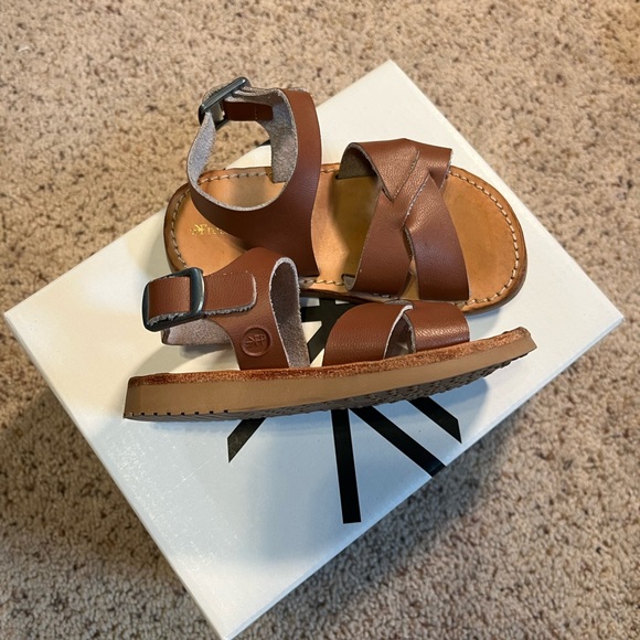 Toddler Girl’s Freshly Picked Saybrook Sandal in Cognac - Size 5 - Picture 4 of 5